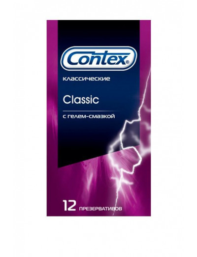 Презервативы CONTEX Classic - 12 шт.