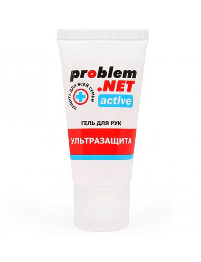 Обеззараживающий гель для рук Problem.net Active - 30 гр.