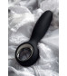 Черный анальный стимулятор Sagitta - 15 см.