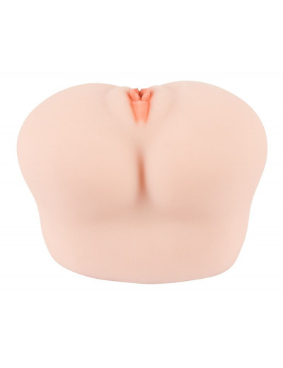 Мастурбатор-полуторс Real Style III с 2 рабочими отверстиями